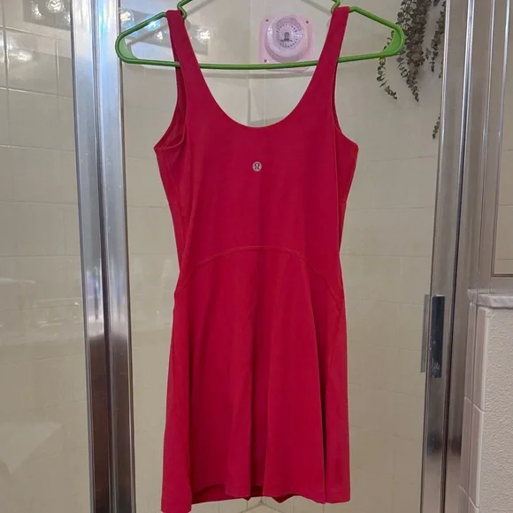 Lululemon Align tank Bright Pink Dress - Picture 2 of 3